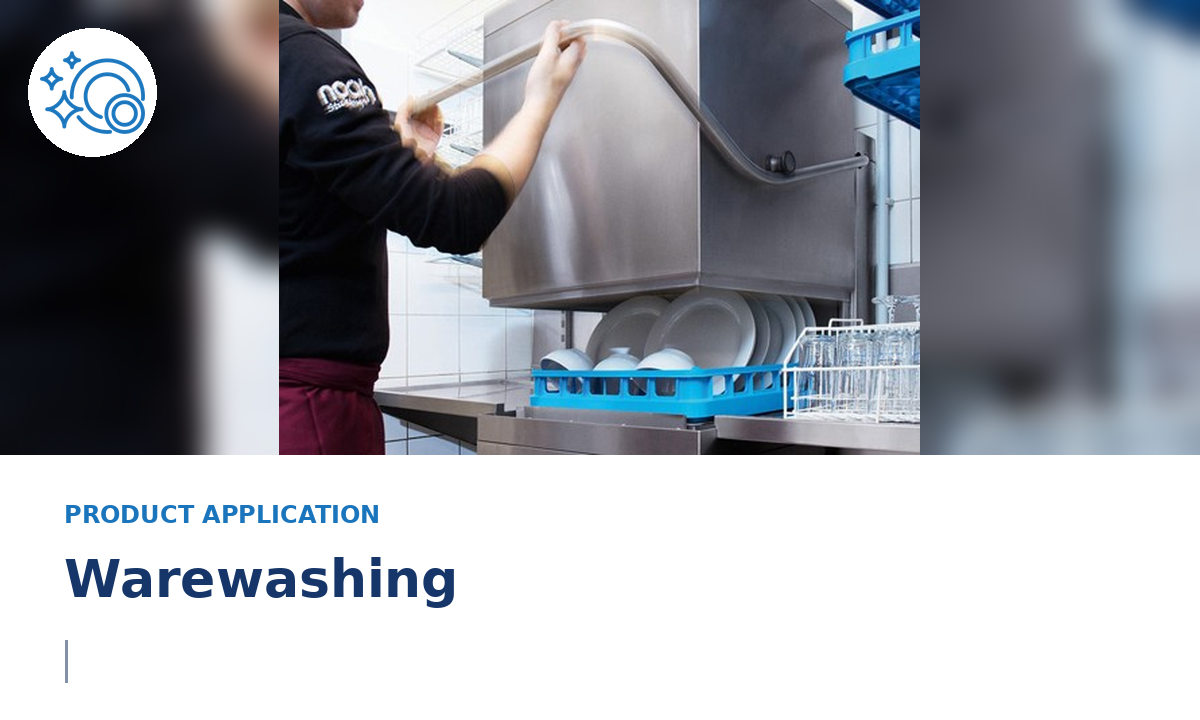 Warewashing application guide